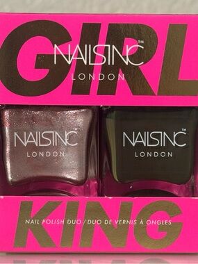 Nails Inc Girl King Nail Polish Set